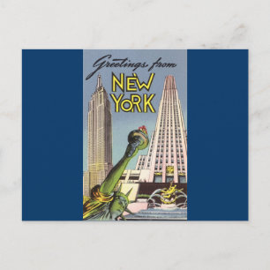 Grüße aus New York Postkarte