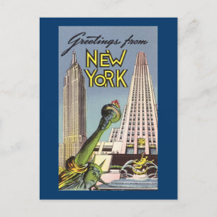 Grüße aus New York Postkarte