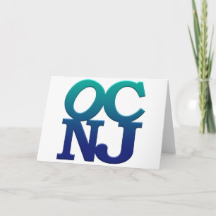 Grüße aus Ocean City Karte