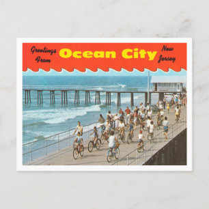 Grüße aus Ocean City, New Jersey Reise Postkarte