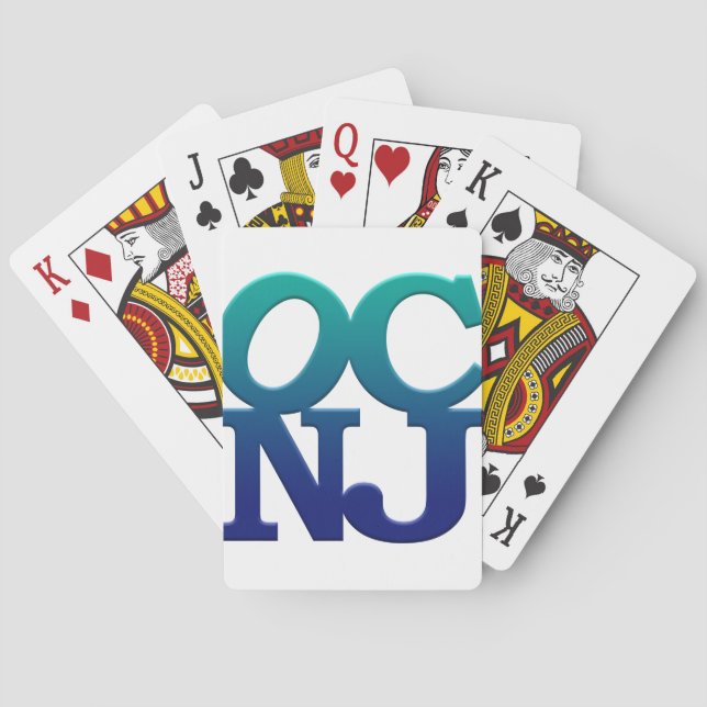 Grüße aus Ocean City Spielkarten (Rückseite)