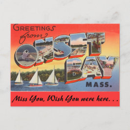 Grüße aus Onset Bay Postkarte