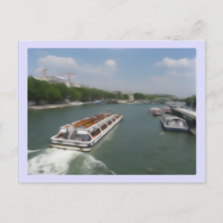 Grüße aus Paris (Seine-Fluss) Postkarte