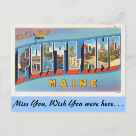 Grüße aus Portland Postkarte