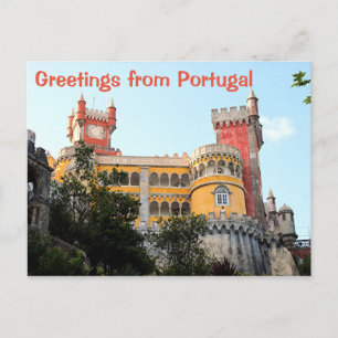 Grüße aus Portugal, Pena Palace, Sintra Postkarte