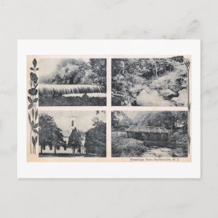 Grüße aus Pottersville NJ 1910 Vintage Postkarte