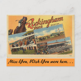 Grüße aus Rockingham Park Postkarte