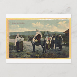 Grüße aus Rumänien, Postkarte 1910 verschickt