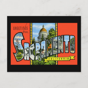 Grüße aus Sacramento Postkarte