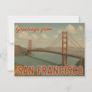 Grüße aus San Francisco Postkarte