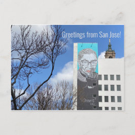 Grüße aus San Jose! Postkarte
