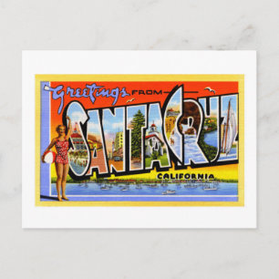 Grüße aus Santa Cruz California Postkarte