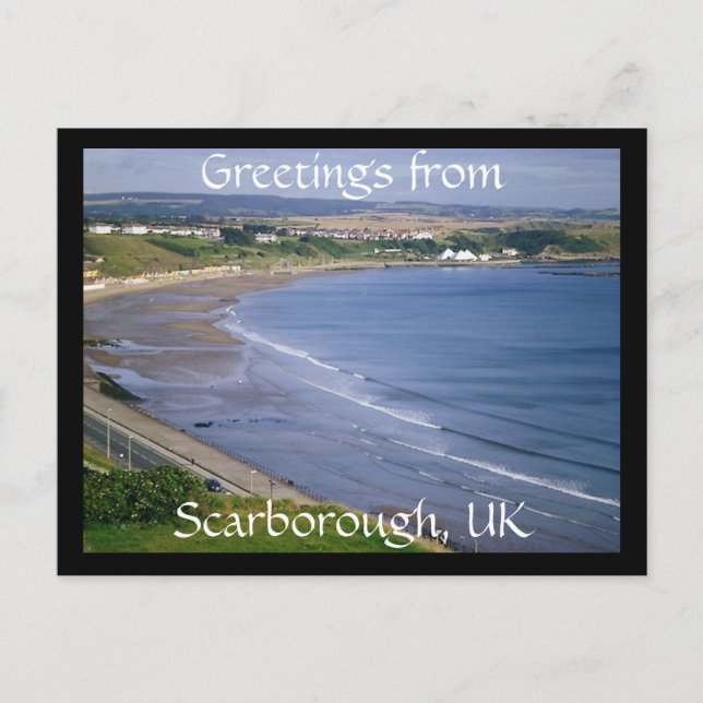 Grüße aus Scarborough, UK Postcard Postkarte (Vorderseite)