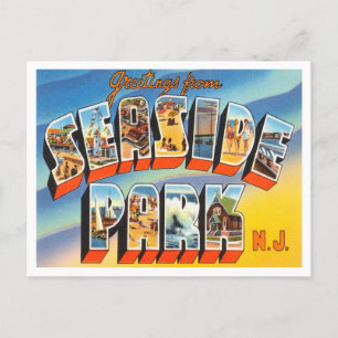 Grüße aus Seaside Park, New Jersey Reise Postkarte