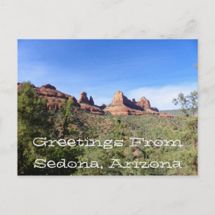 Grüße aus Sedona, Arizona Postkarte