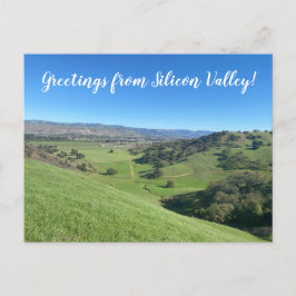 Grüße aus Silicon Valley! Postkarte