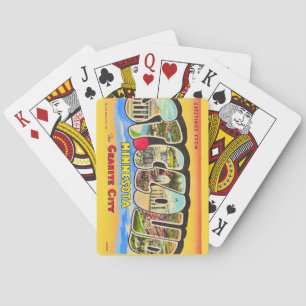 Grüße aus St. Cloud, MI Spielkarten