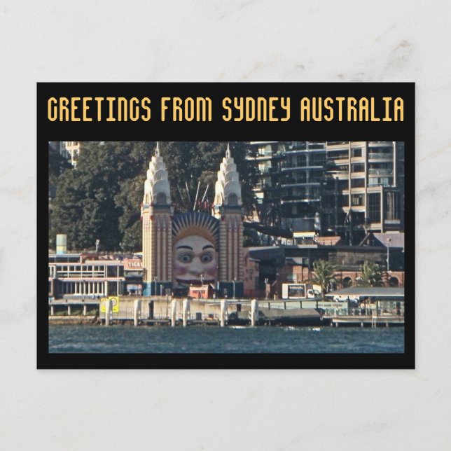 Grüße aus Sydney Australien Postkarte (Vorderseite)