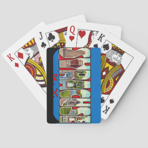 Grüße aus Syracuse NY Spielkarten
