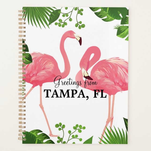 Grüße aus Tampa, FL Planer (Vorderseite)