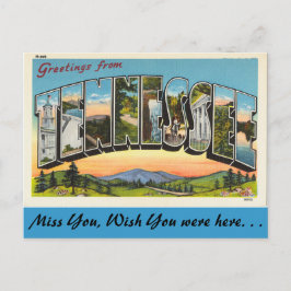 Grüße aus Tennessee Postkarte