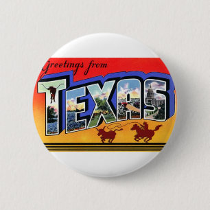 Grüße aus Texas Button
