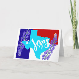 Grüße aus Texas! Grußkarte Karte