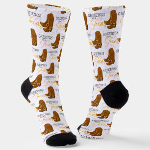 Grüße aus Texas Socken