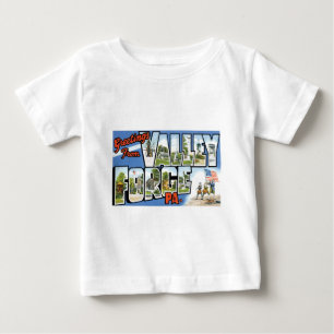 Grüße aus Valley Forge, Pennsylvania! Baby T-shirt