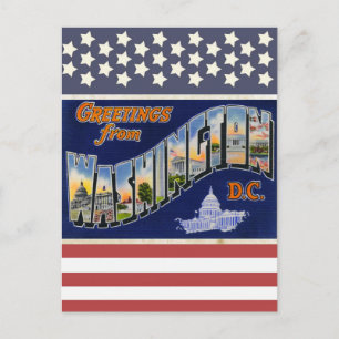 Grüße aus Washington DC! Postkarte