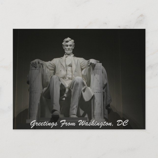 Grüße aus Washington, DC Postkarte (Vorderseite)