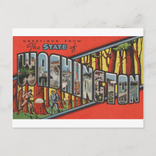 Grüße aus Washington Postkarte
