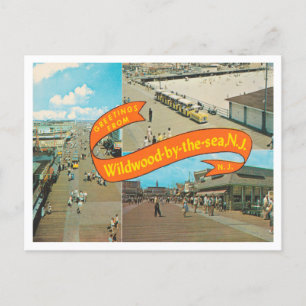 Grüße aus Wildwood by the Sea, New Jersey Postkarte