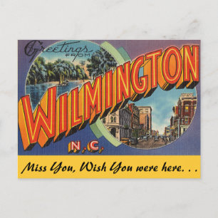 Grüße aus Wilmington Postkarte