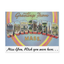 Grüße aus Worcester, Massachusetts