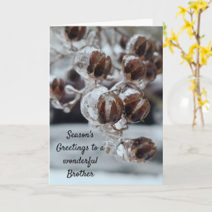 Grüße Bruder der Saison Karte