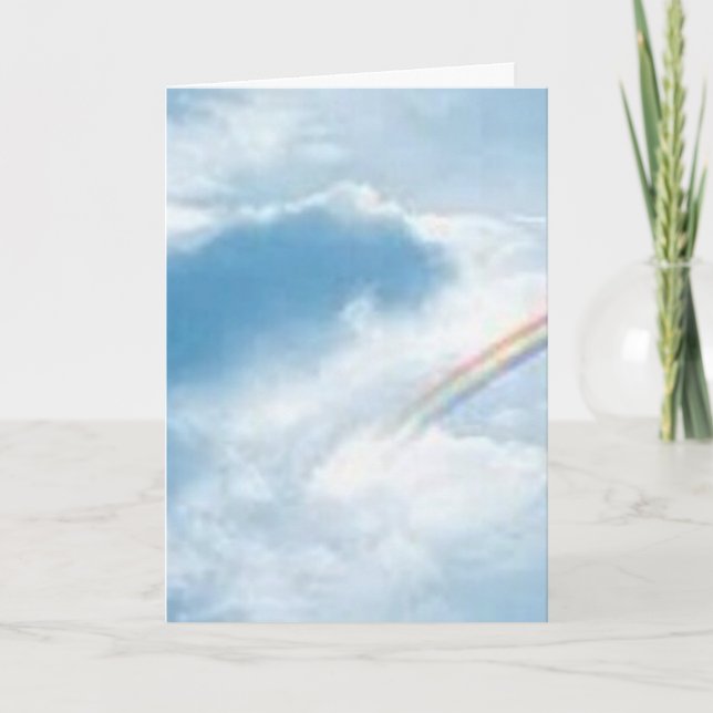 Grüße Dankeskarte (Vorderseite)