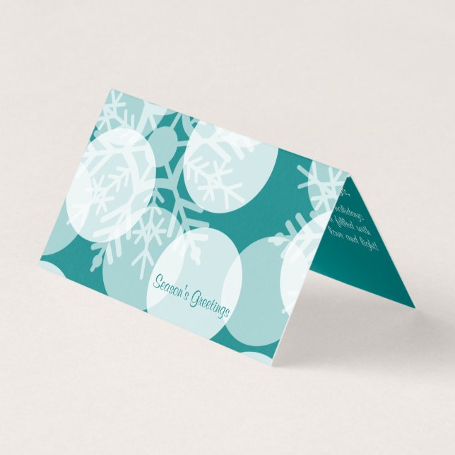 Grüße der Saison - Faltenkarte für Holidayz (Vorderseite)