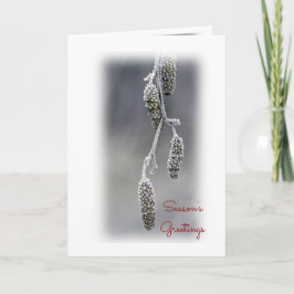 Grüße der Saison Feiertagskarte