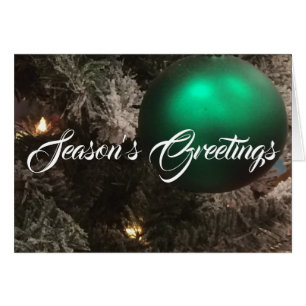 Grüße der Saison, Karte