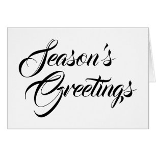 Grüße der Saison, Karte