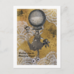 Grüße des Reiseministeriums Postkarte