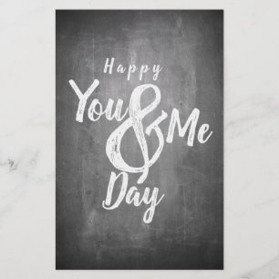 Grüße Jubiläum im Chalkboard-Look