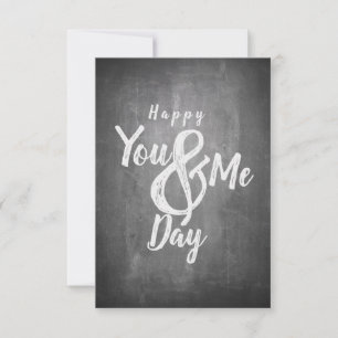 Grüße Jubiläum im Chalkboard-Look