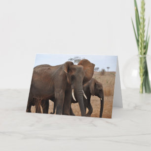 Grüße und Grüße Karte