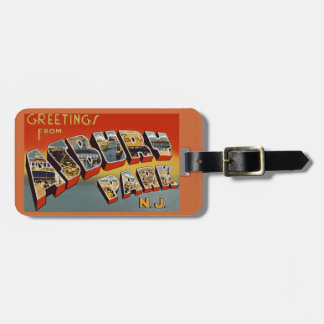 Grüße vom Asbury Park-Gepäckanhänger Gepäckanhänger