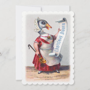 Grüße vom Holiday Goose Einladung