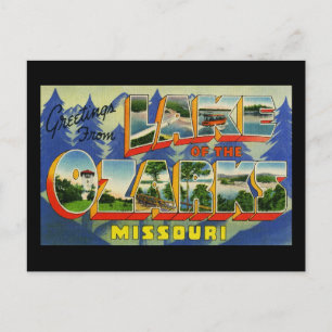 Grüße vom Lake of the Ozarks Missouri Postkarte