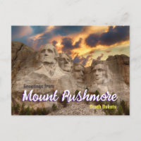 Grüße vom Mount Rushmore South Dakota