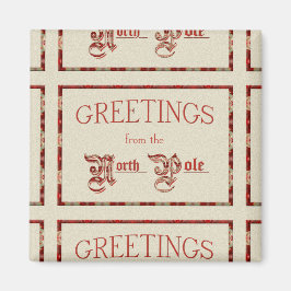 Grüße vom Nordpol Magnet